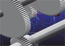 Dynamics model of the gear broken teeth-pitting compound fault