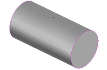 Geometric model and related sizes of cylinder