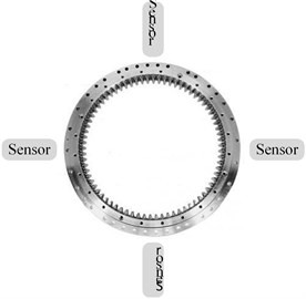 The arrangement of sensors