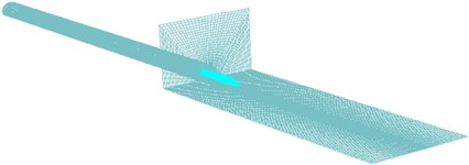 Computational model for the aerodynamic characteristics of the high-speed train