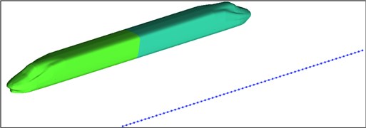 Arrangement of observation points of far-field aerodynamic noise