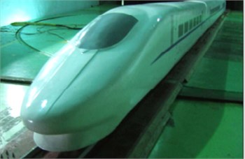 Experimental model and process of the high-speed train