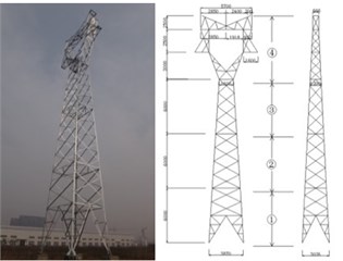 The picture of transmission tower