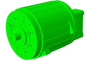 3D structure model of motor