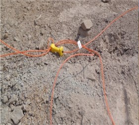 Charging pattern followed at Dungri mine, ACC