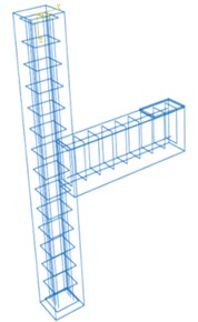 Reinforcement detail of beam-column joint by ABAQUS software