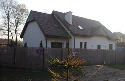 The examined single-family house – general view of the structure