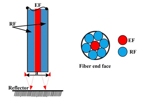 Arrangement of the fiber bundle