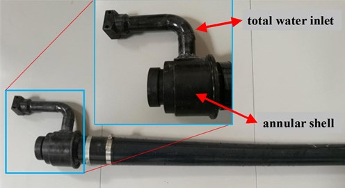 The nozzle structure of spraying machine