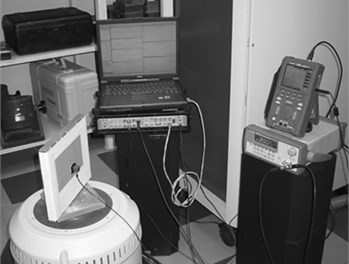 Experimental equipment for verification of reliability of the construction