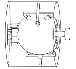 Model with the output shaft