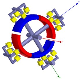 Structure of the large motion adjustment