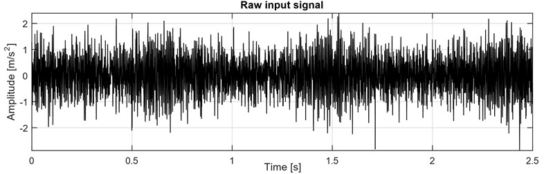 Raw input signal