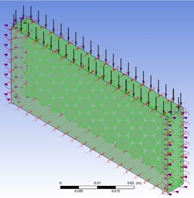 Boundary condition and finite element meshing