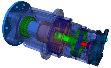 Multi-body dynamic modeling of wind turbine gearbox