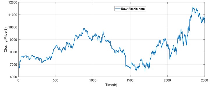 The raw Bitcoin data