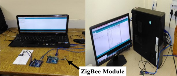 Configuration setup of transmitter and receiver node