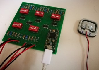 Equipment for measurement strain gauge signal and its analysis