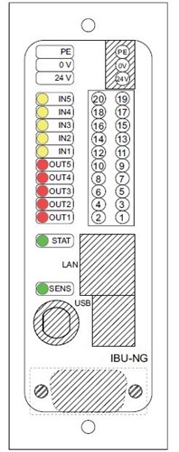 Interface bus unit labelling