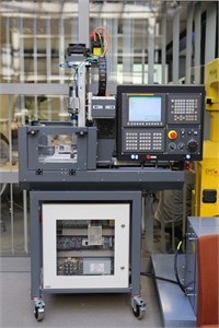 3-Axis vertical CNC machine that  is used to carry out this paper