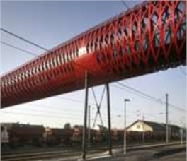 Application of the proposed approach in railway transport systems (the pedestrian bridge)