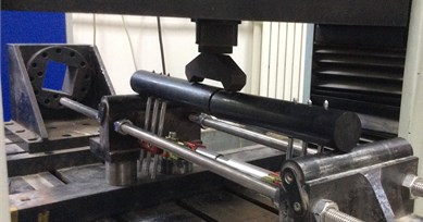 Experimental testing of novel fixator  under 4-P bending