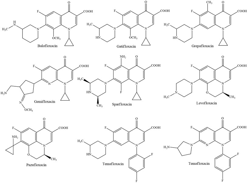 Quinolones of third generation