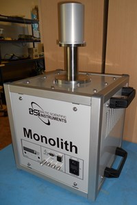 Gamma-ray spectrometer “Monolith” produced by BSI and analysis of microphonic noise