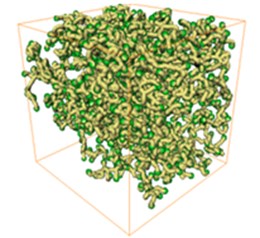 3D sandstone pore networks. (3 mm×3 mm×3 mm)