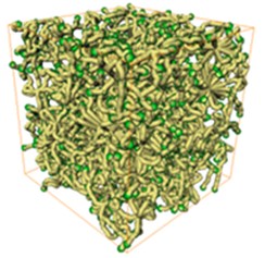 3D sandstone pore networks. (3 mm×3 mm×3 mm)