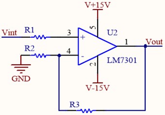 Sinusoidal amplifier circuit
