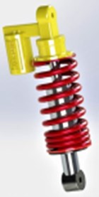 Coilover shock absorber design