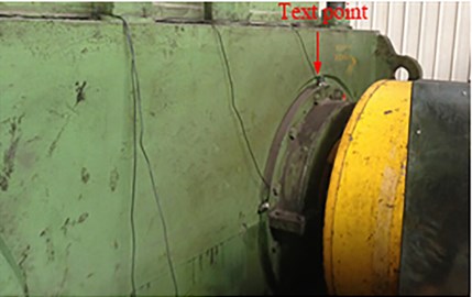 Fault detection of the bearing inner ring of the steel mill.
