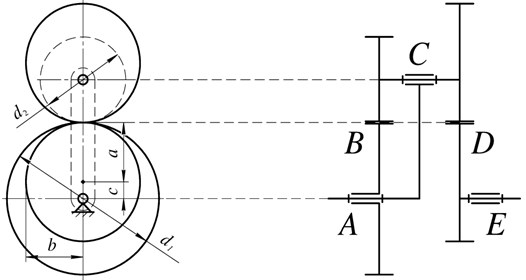 Scheme of the intermittent motion planetary mechanism
