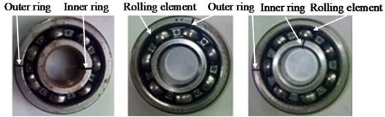 Compound faults of rolling bearing