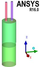 Simplified model of bladder pressure pulsation attenuator
