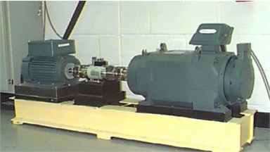 Principle of vibration signal testing of bearing