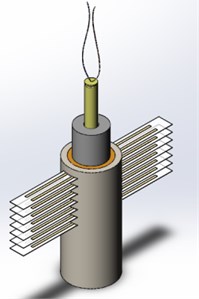 Sample assembly drawing in pressure measurement