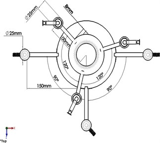 Fabrication process of lower swash plate