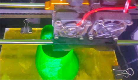 Printing of socket on 3D printer