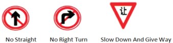 Chinese road traffic signs classification
