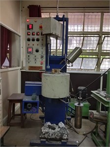 Setup of Stir casting process