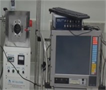 Experimental test setup for chamber degassing measurement
