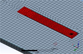 Floating ice plate and cantilever beam numerical model