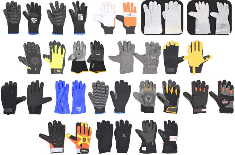 Tested gloves