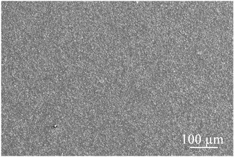 a) Top-view SEM image of the film with a thickness of 50 µm; b) Cross-section SEM image of the film with a thickness of 50 µm; c) XRD pattern of the GHDF; d) UV-vis absorption spectra of the GHDF