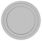 a) QMI based vibration measurement setup b) simulated aluminum holder  with circular brass sheet at the center