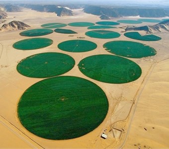 The largest irrigation system “Man-made River of Libya”