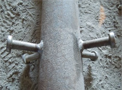 Site photo of steel bar