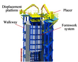 Integrated intelligent tower construction machine